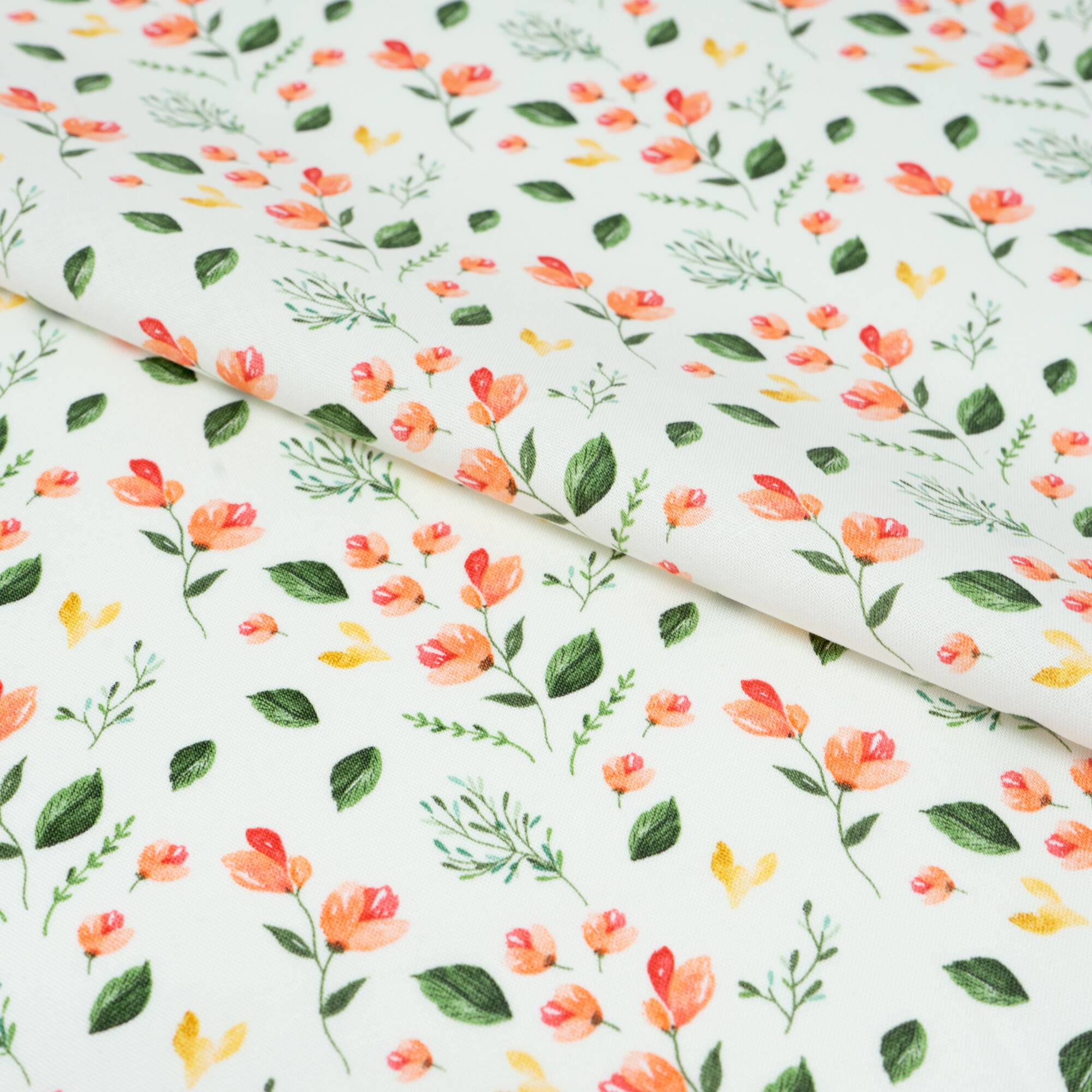 SINGER Denise Palmer Seahorse Floral Cotton Fabric
